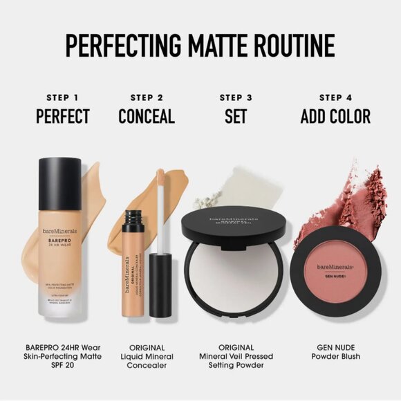 bareMinerals Original Serum Liquid Foundation* SPF 20 ~ FAIR COOL 1 ~ NIB 1oz - Picture 6 of 16